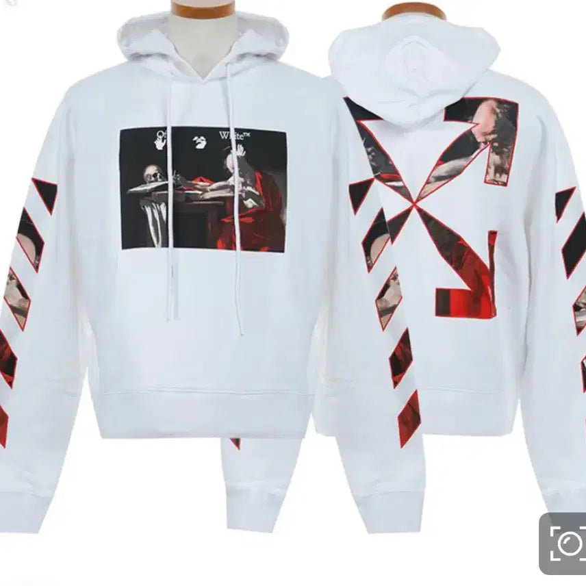 [BUNJANG] Off-White Caravaggio Hoodie / 오프화이트 카라바조 후드티