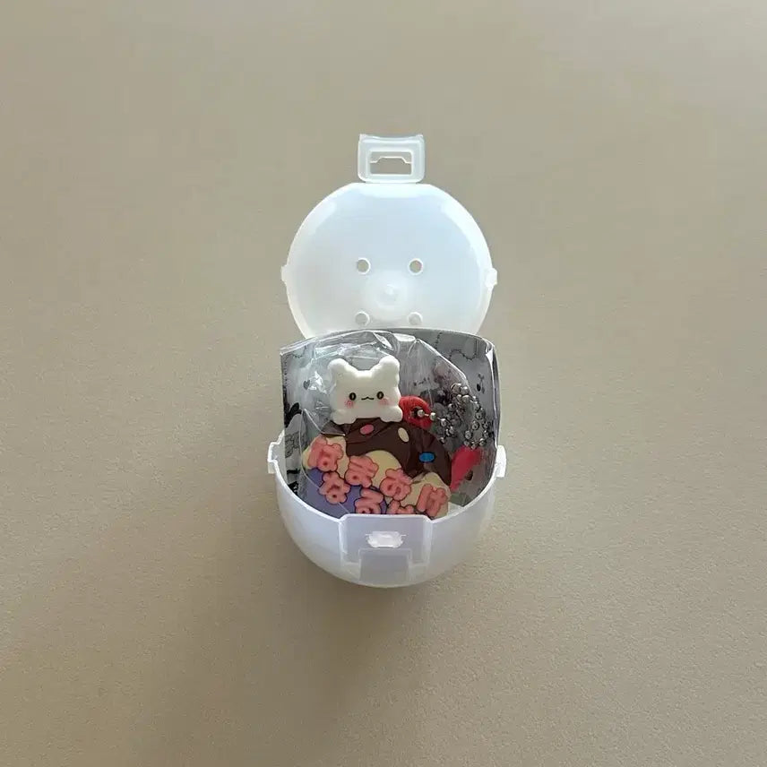 [BUNJANG] Sanrio Meruhen Workshop Name Holder Gacha Series 2 Hanamaruobake / (미개봉) 산리오 메르헨 공방 이름 키홀더 가챠 2탄 하나마루오바케