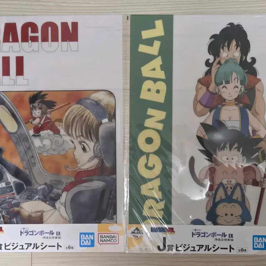 [BUNJANG] Dragon Ball Ichiban Kuji J Prize Clear Poster / 드래곤볼 제일복권 J상 포스터 / 클리어포스터