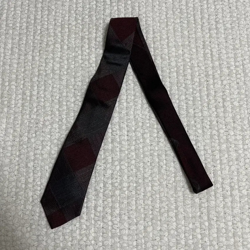 [BUNJANG] ZIOZIA Argyle Pattern Necktie / [지오지아] 아가일 패턴 넥타이