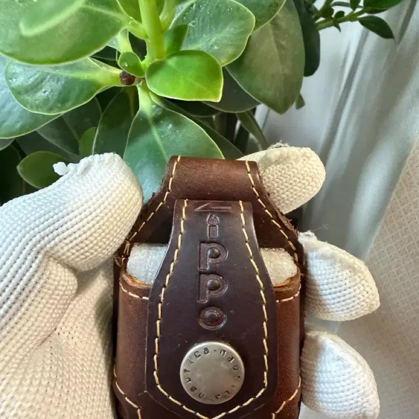 [BUNJANG] Vintage Zippo Lighter Leather Case / 지포라이터가죽케이스