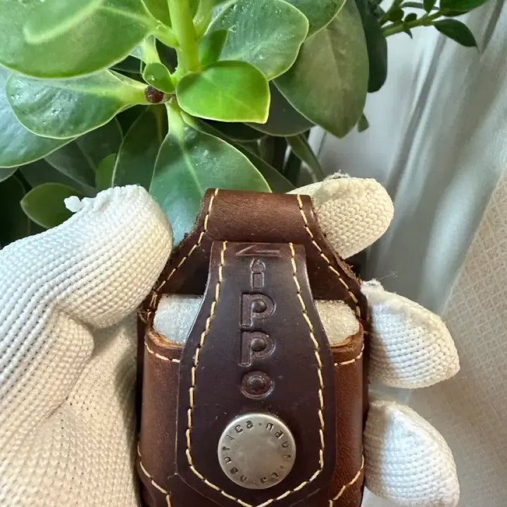 [BUNJANG] Vintage Zippo Lighter Leather Case / 지포라이터가죽케이스