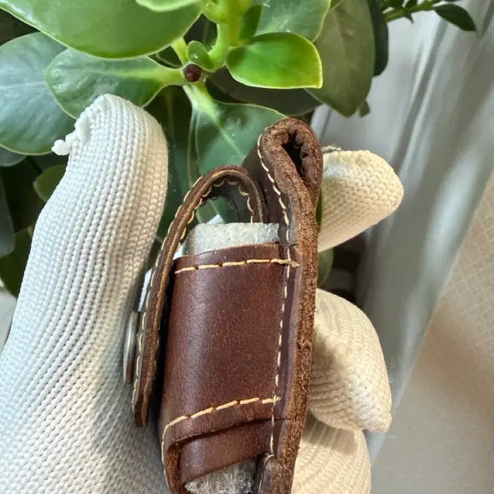 [BUNJANG] Vintage Zippo Lighter Leather Case / 지포라이터가죽케이스