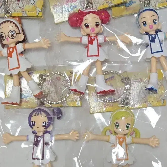 [BUNJANG] Ojamajo Doremi Bendable Keychain Set / (빈티지 - 가격 고정) 꼬마 마법사 레미 벤더블 키링 세트