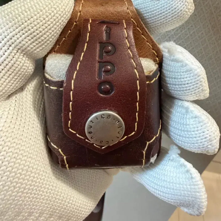 [BUNJANG] Vintage Zippo Lighter Leather Case / 지포라이터가죽케이스
