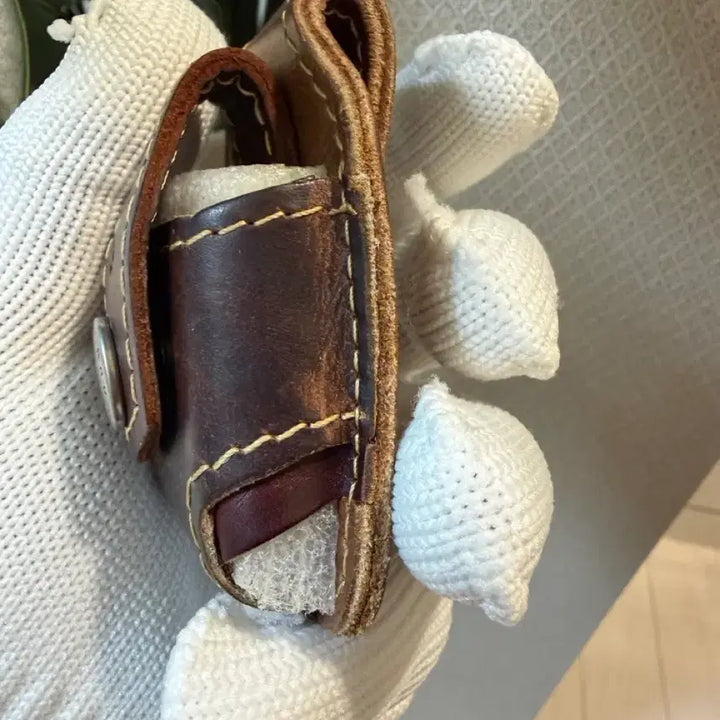 [BUNJANG] Vintage Zippo Lighter Leather Case / 지포라이터가죽케이스