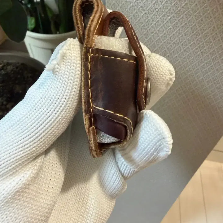 [BUNJANG] Vintage Zippo Lighter Leather Case / 지포라이터가죽케이스