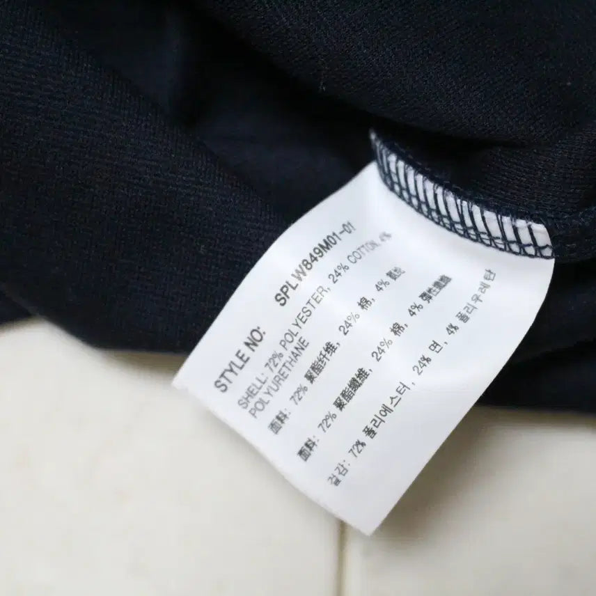 [BUNJANG] SPAO Men Dark Navy Sweatshirt Size 100 / 스파오 포맨 다크네이비 맨투맨 100사이즈