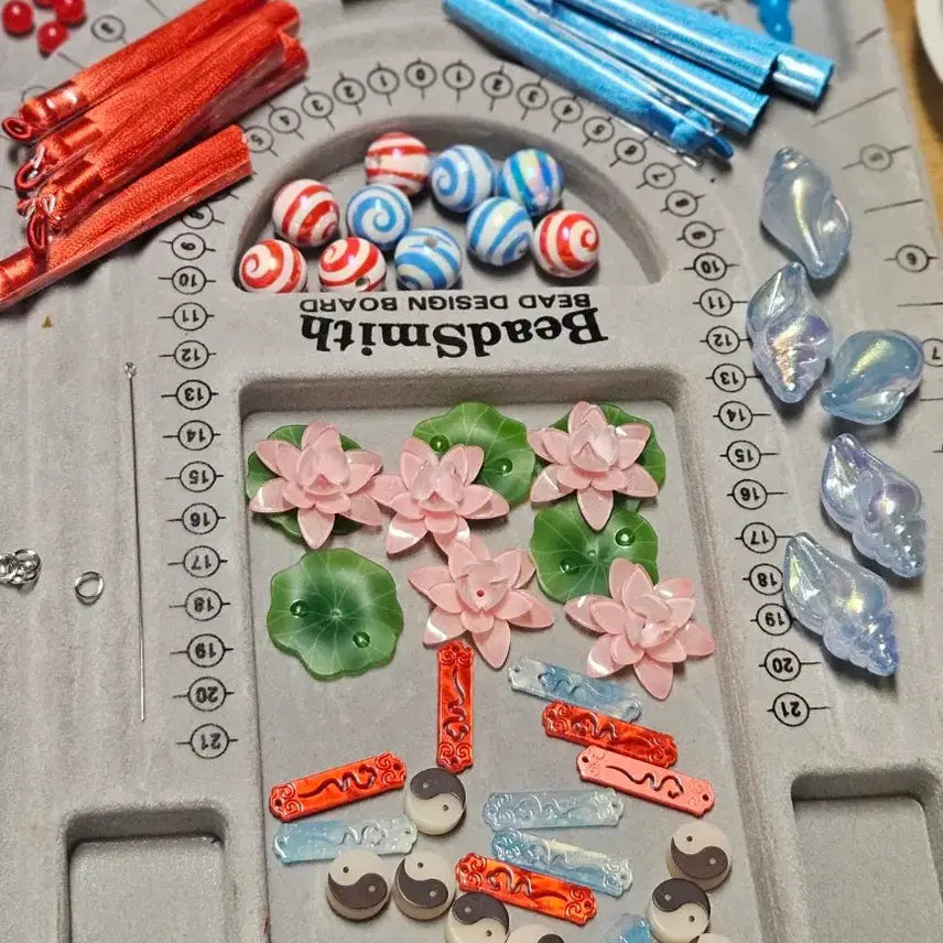 [BUNJANG] Handmade Keychain Set (Nata &amp; O-Byeong) / 수제 키링 세트 판매 (나타&amp;오병)