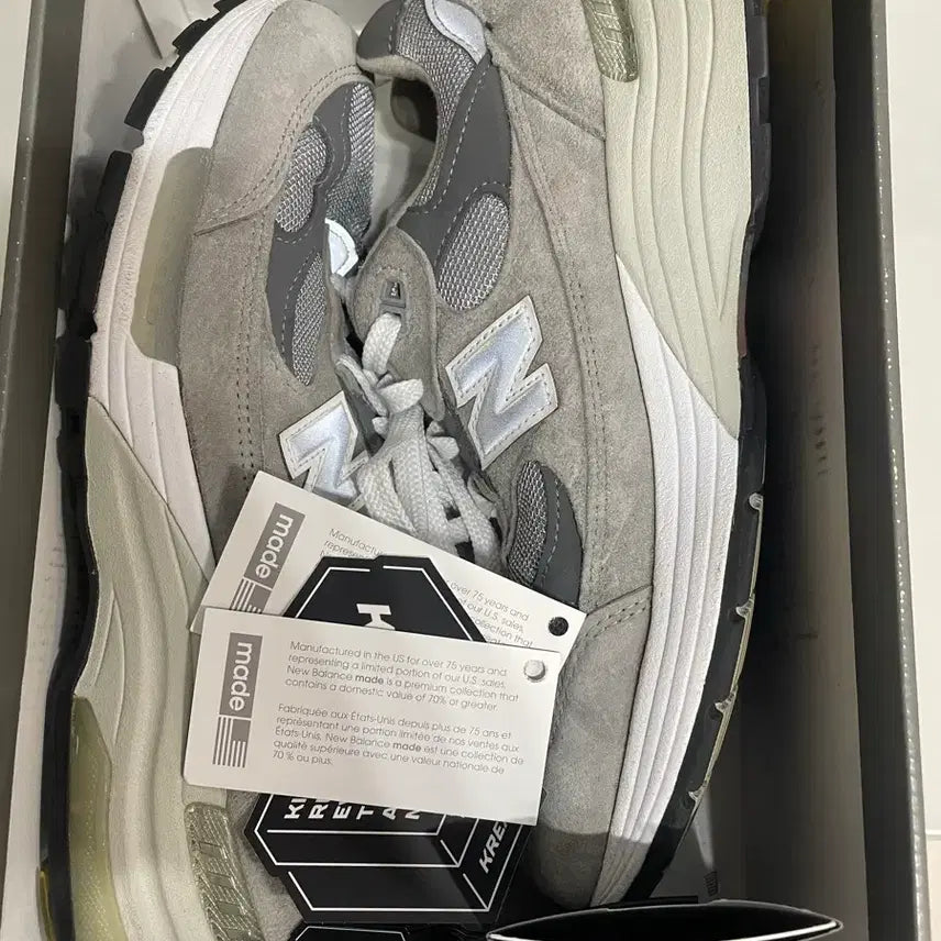 [BUNJANG] New Balance 992 Grey (270) / [270] 뉴발란스 992 그레이