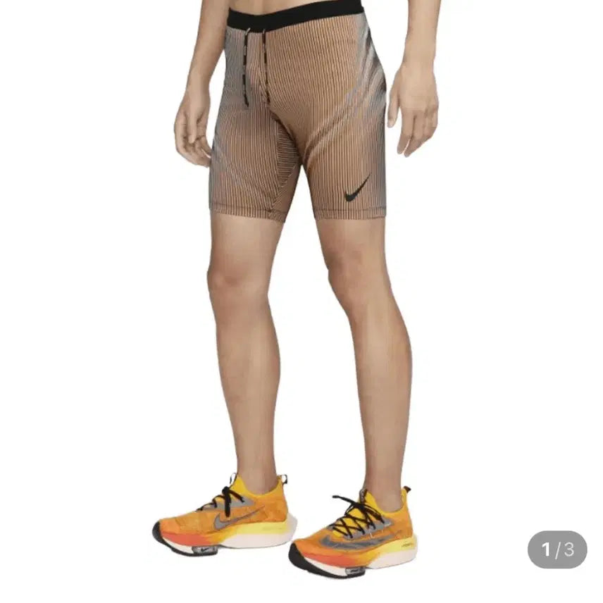 [BUNJANG] Nike Dri-FIT ADV Aeroswift Running Half Tights Brown / [XL] 나이키 드라이핏 ADV 에어로스위프트 러닝 하프 타이즈 브라운