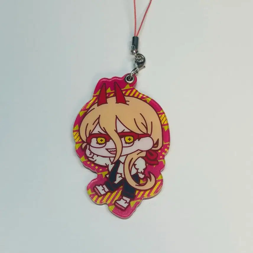[BUNJANG] Sol International Chainsaw Man Waccha! Pearl Acrylic Keychain Collection A Power / 솔인테셔널 체인소맨 와챳토! 펄 아크릴 키링 컬렉션 A 파워