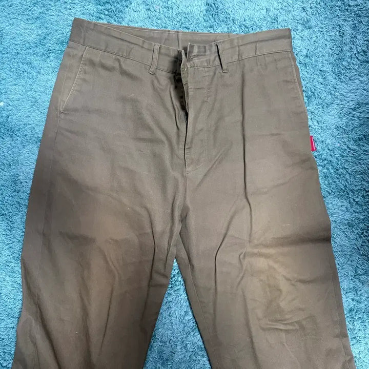 [BUNJANG] PEACEMINUSONE Work Pants Khaki / 피스마이너스원 워크 팬츠 