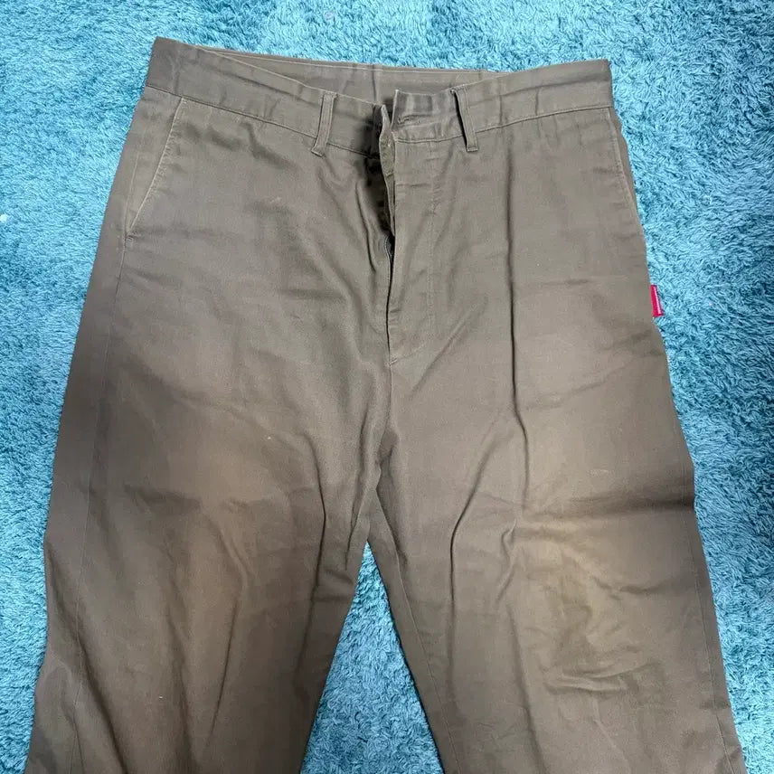 [BUNJANG] PEACEMINUSONE Work Pants Khaki / 피스마이너스원 워크 팬츠 