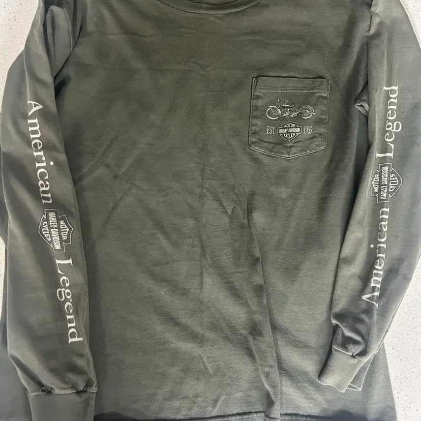[BUNJANG] 2002 Harley-Davidson Long Sleeve T-Shirt (Made in USA, L) / 2002 Made in USA 빈티지 할리데이비슨 롱슬리브 L