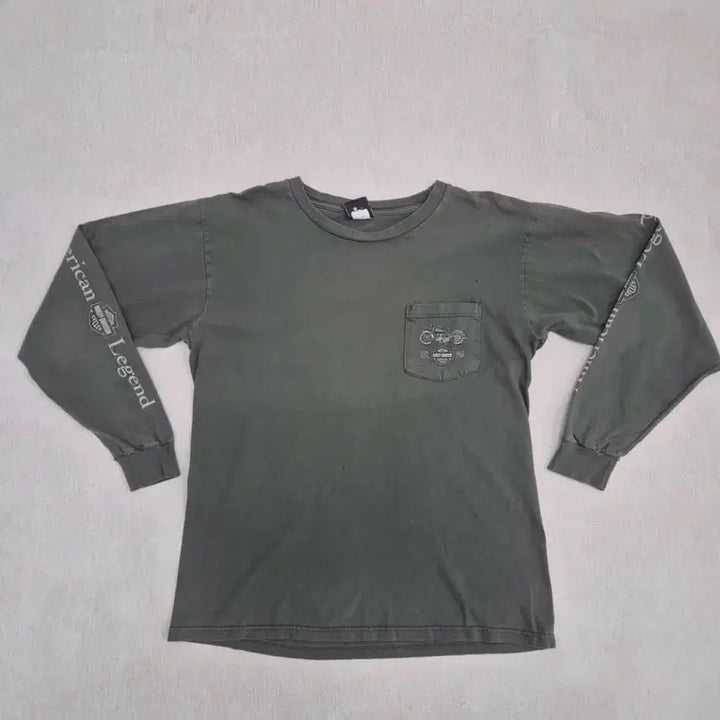 [BUNJANG] 2002 Harley-Davidson Long Sleeve T-Shirt (Made in USA, L) / 2002 Made in USA 빈티지 할리데이비슨 롱슬리브 L