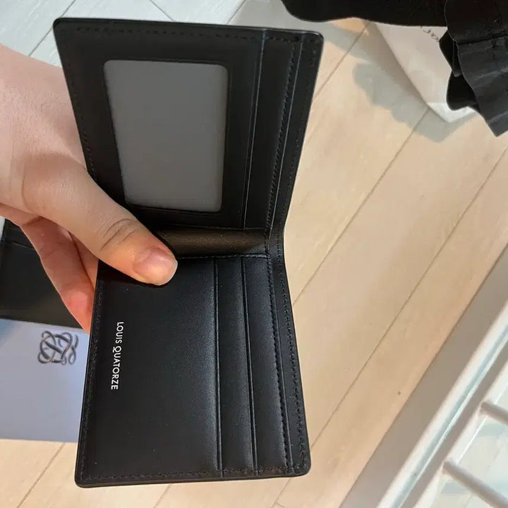[BUNJANG] Louis Quatorze Black Card Holder / 루이까또즈 블랙 카드지갑 새상품 정품이에요 상자드려요