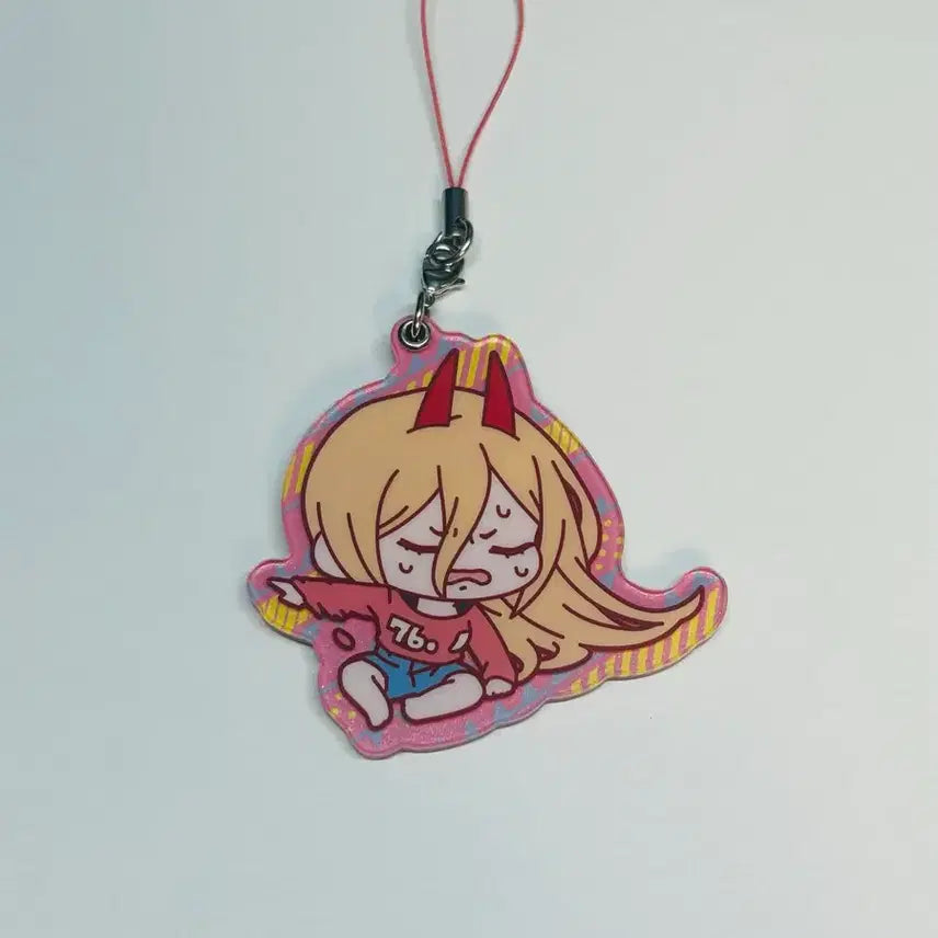 [BUNJANG] Sol International Chainsaw Man Wachat! Pearl Acrylic Keyring Collection - Power / 솔인테셔널 체인소맨 와챳토! 펄 아크릴 키링 컬렉션 B 파워