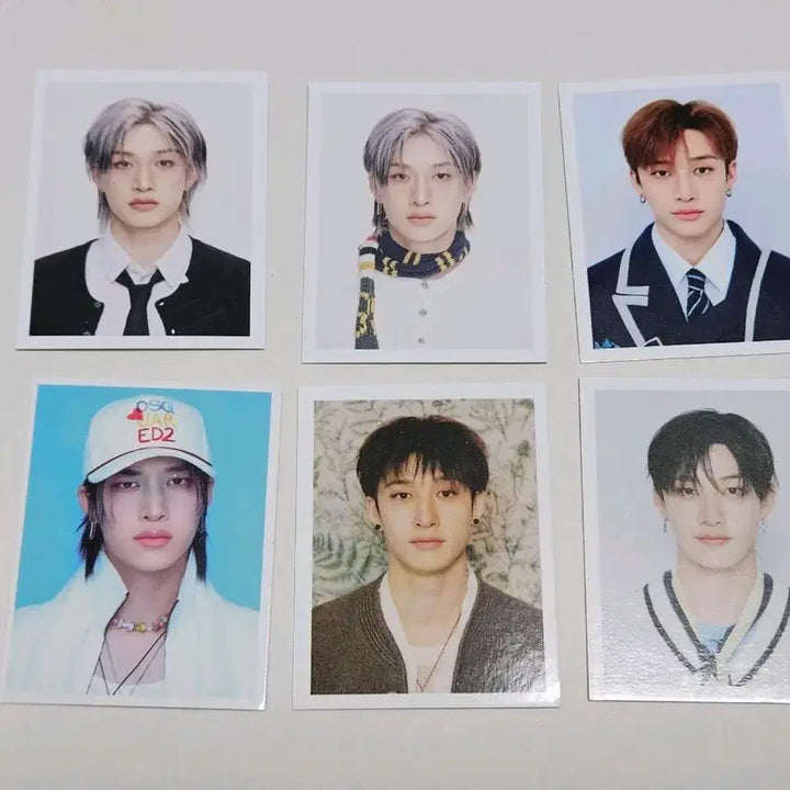 [BUNJANG] Stray Kids Bang Chan Mini Photo Card Set / 스키즈 방찬 증사 6장