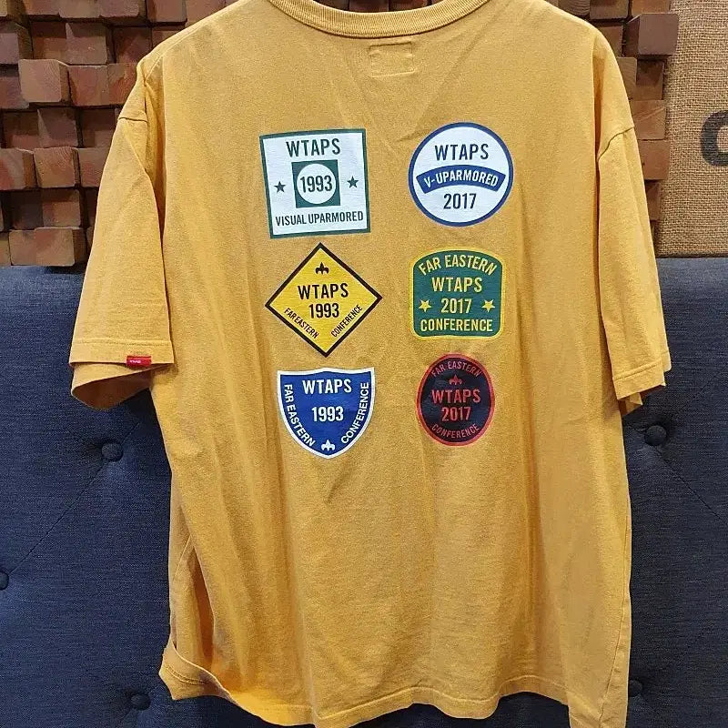 [BUNJANG] WTAPS 17 Souvenir Short Sleeve T-Shirt / 더블탭스 17 수베니어 반팔