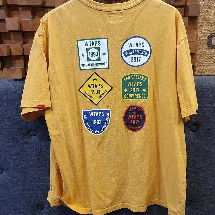 [BUNJANG] WTAPS 17 Souvenir Short Sleeve T-Shirt / 더블탭스 17 수베니어 반팔