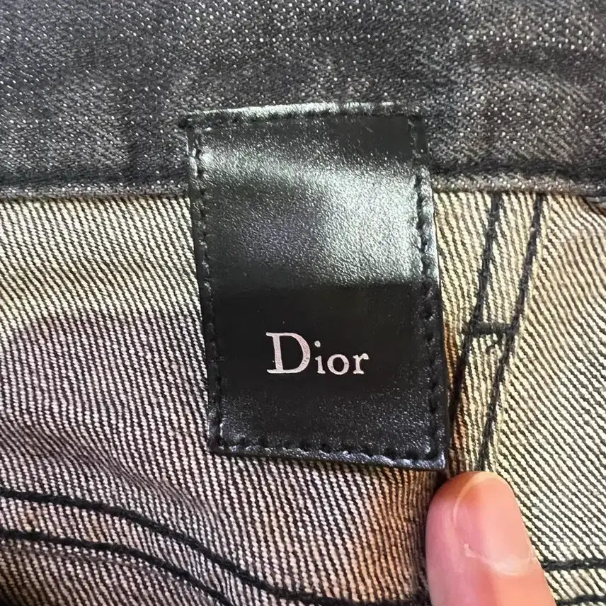 [BUNJANG] Dior Homme Hedi Slimane Black Denim Pants 28 / 디올옴므 / 에디진 블랙 흑청 데님 팬츠 / 28