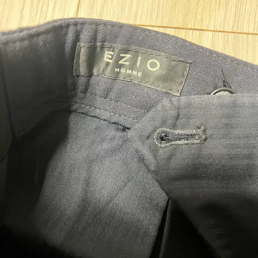 [BUNJANG] EZIO Gin Navy Slacks Pants / [34] EZIO 진네이비 슬랙스 바지