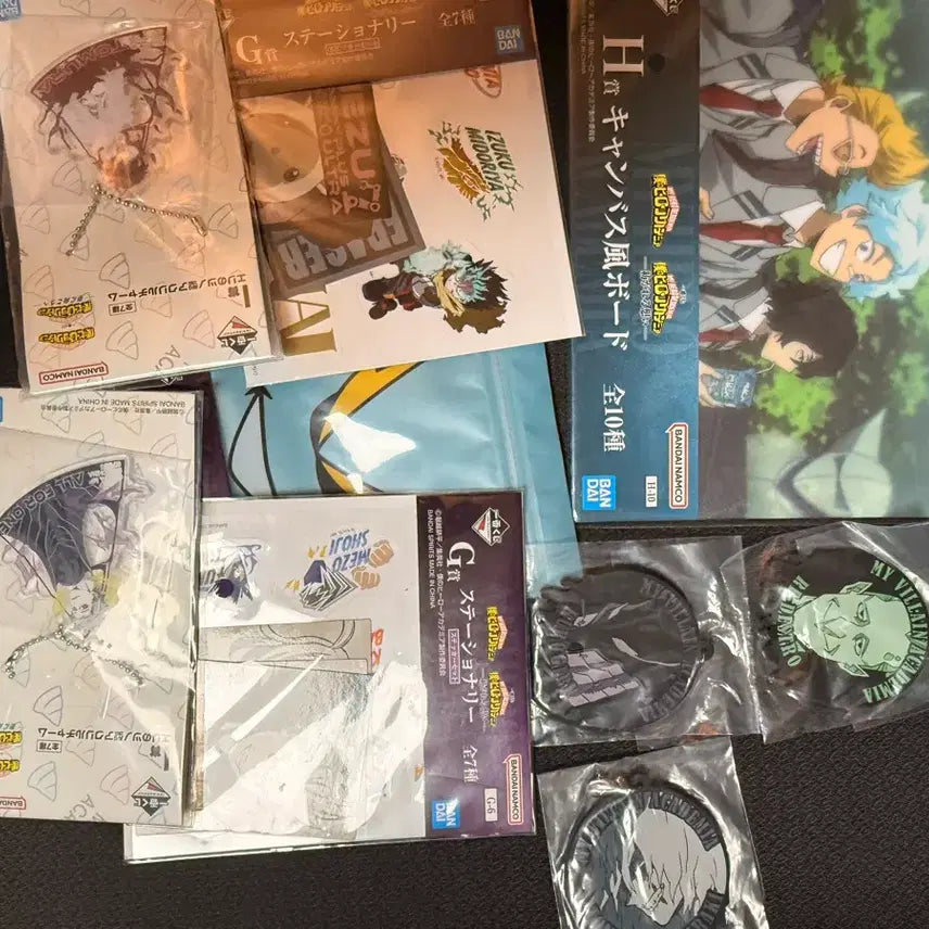 [BUNJANG] My Hero Academia Shinsou Hitoshi Goods Bundle Set (Sealed) / 나의 히어로 아카데미아 하위상굿즈 모음 (일괄)(미개봉)