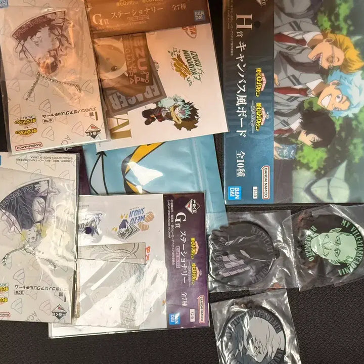 [BUNJANG] My Hero Academia Shinsou Hitoshi Goods Bundle Set (Sealed) / 나의 히어로 아카데미아 하위상굿즈 모음 (일괄)(미개봉)