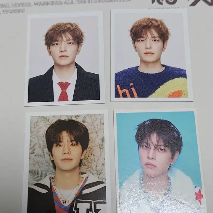 [BUNJANG] Stray Kids Seungmin ID Photo Set (4 pcs) / 스키즈 승민 증명사진 4장