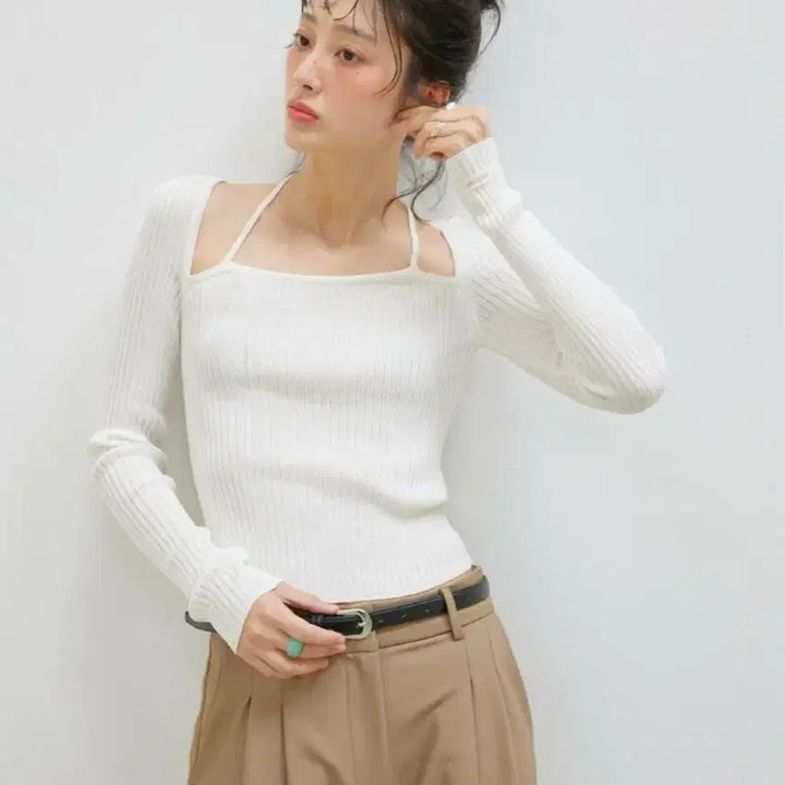 [BUNJANG] WAAR Cargo Skirt (S) Beige / 와르WAAR 연베이지 카고스커트(S)(치마바지)