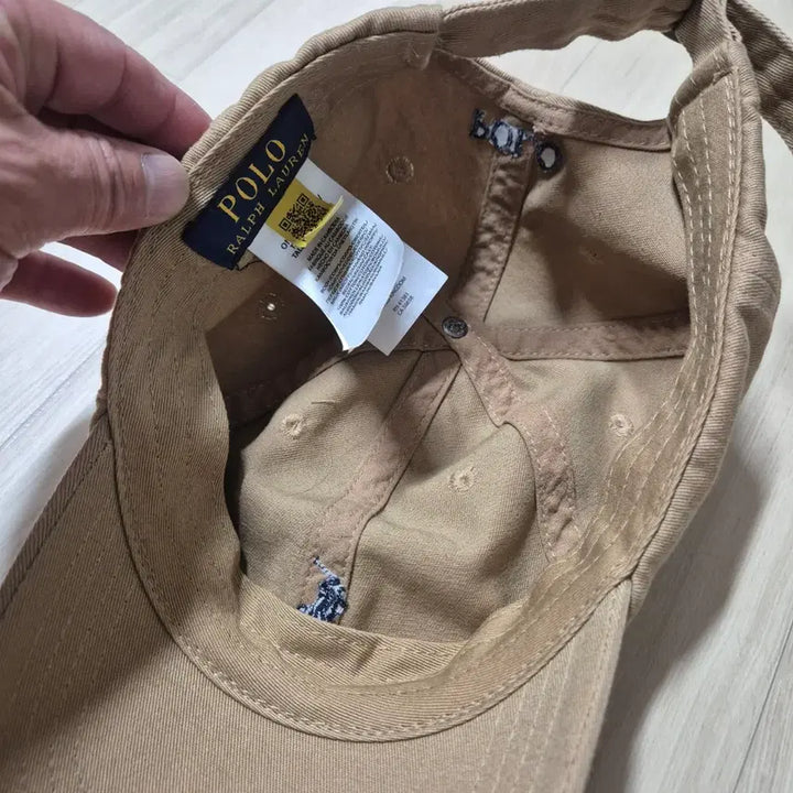 [BUNJANG] Polo Ralph Lauren Beige Cotton Cap / 폴로 랄프로렌 베이지 볼캡