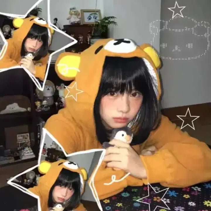 [BUNJANG] Rilakkuma Graduation Photo Outfit Rental / 리락쿠마 졸사 대여