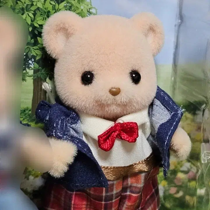 [BUNJANG] Sylvanian Families Biscuit Bear Family Father Split Set / 실바니안 비스킷곰 가족 아빠 분철 분리 비스킷베어