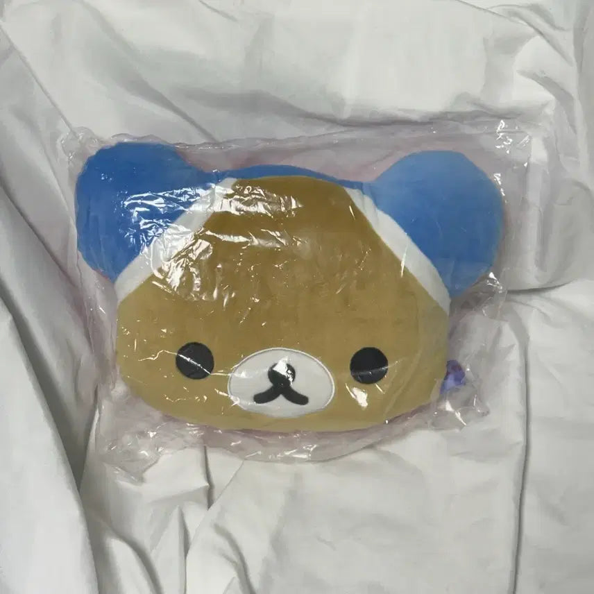 [BUNJANG] Rilakkuma Kuji D Prize Double-Sided Plush Cushion (Sealed) / 미개봉] 리락쿠마 쿠지 D상 양면 인형 쿠션