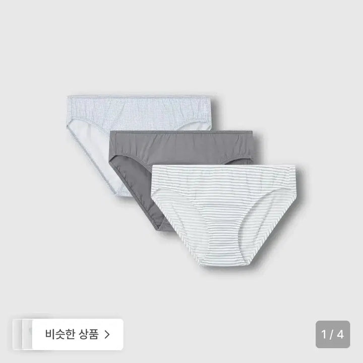 [BUNJANG] JAJU Hip Hugger Panty Set (3-Pack) / (미개봉새상품) 자주JAJU 힙허거 팬티 3매 L(100)