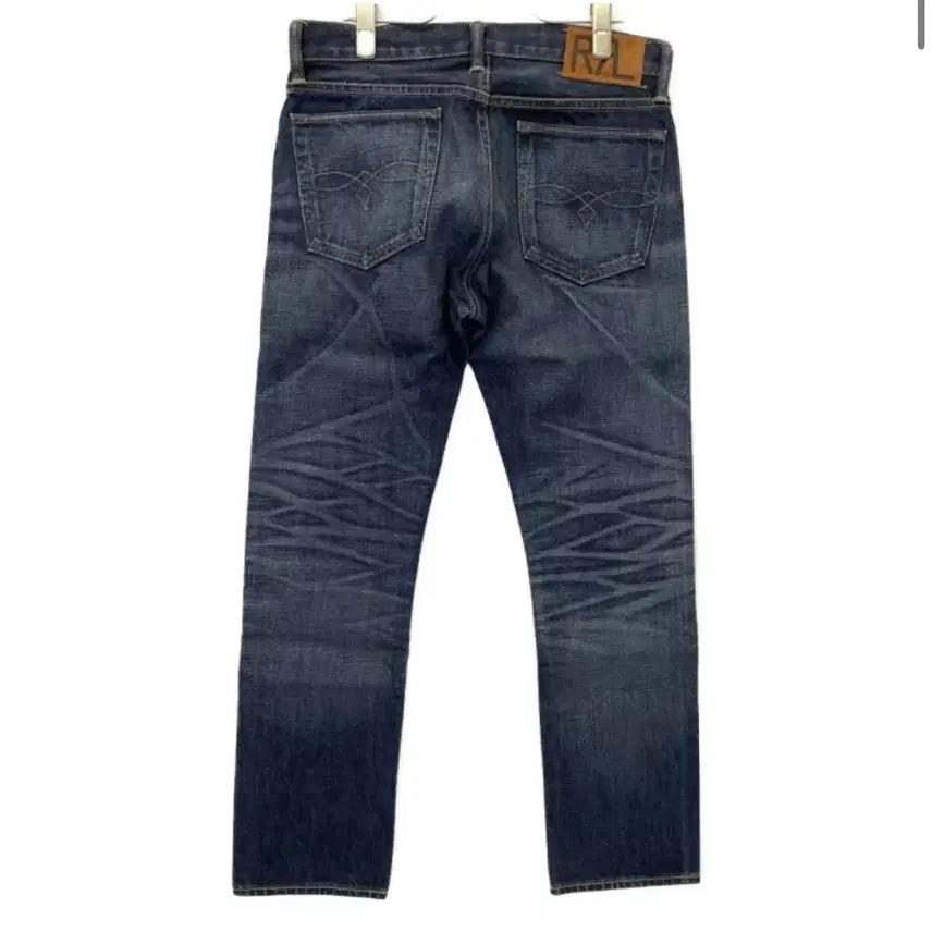 [BUNJANG] RRL Slim Straight Jeans (30x32) - Washed Denim / RRL 30X32 워싱진 MADE IN USA