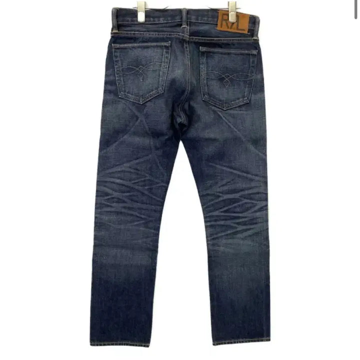 [BUNJANG] RRL Slim Straight Jeans (30x32) - Washed Denim / RRL 30X32 워싱진 MADE IN USA