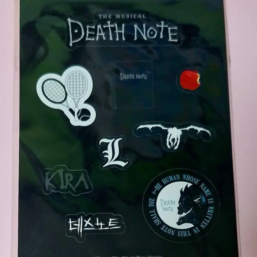 [BUNJANG] Death Note The Musical MD Sticker / 뮤지컬 데스노트 MD 스티커