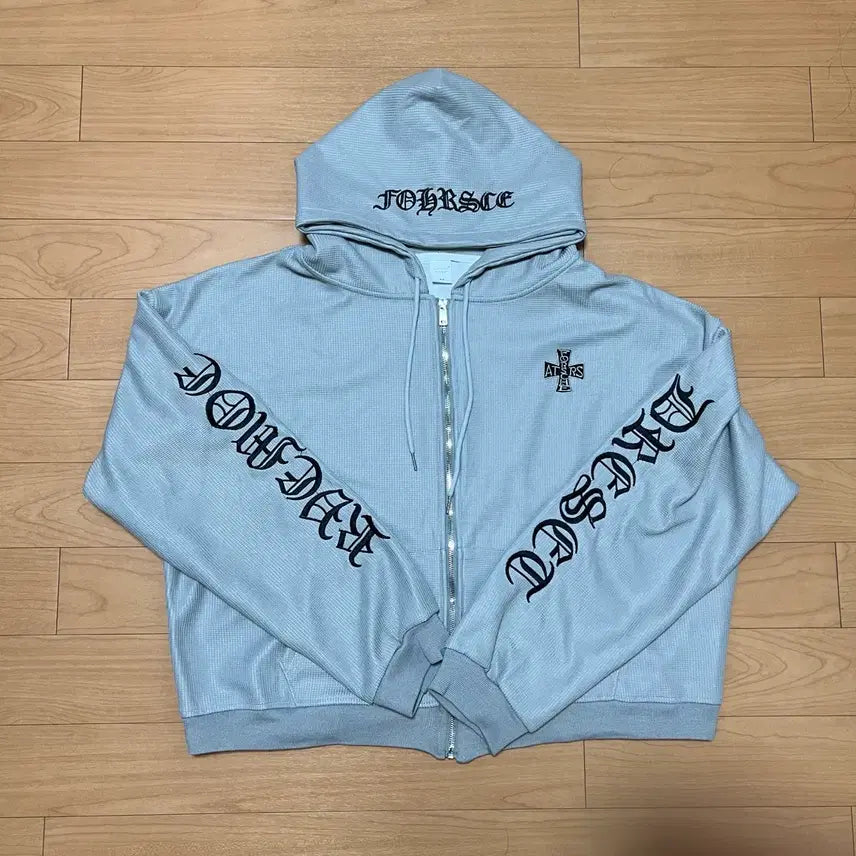 [SOLD OUT] 크롬하츠 스타일 그레이 후드집업