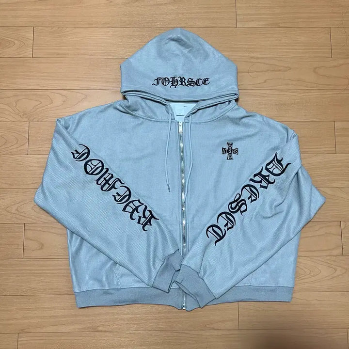 [SOLD OUT] 크롬하츠 스타일 그레이 후드집업