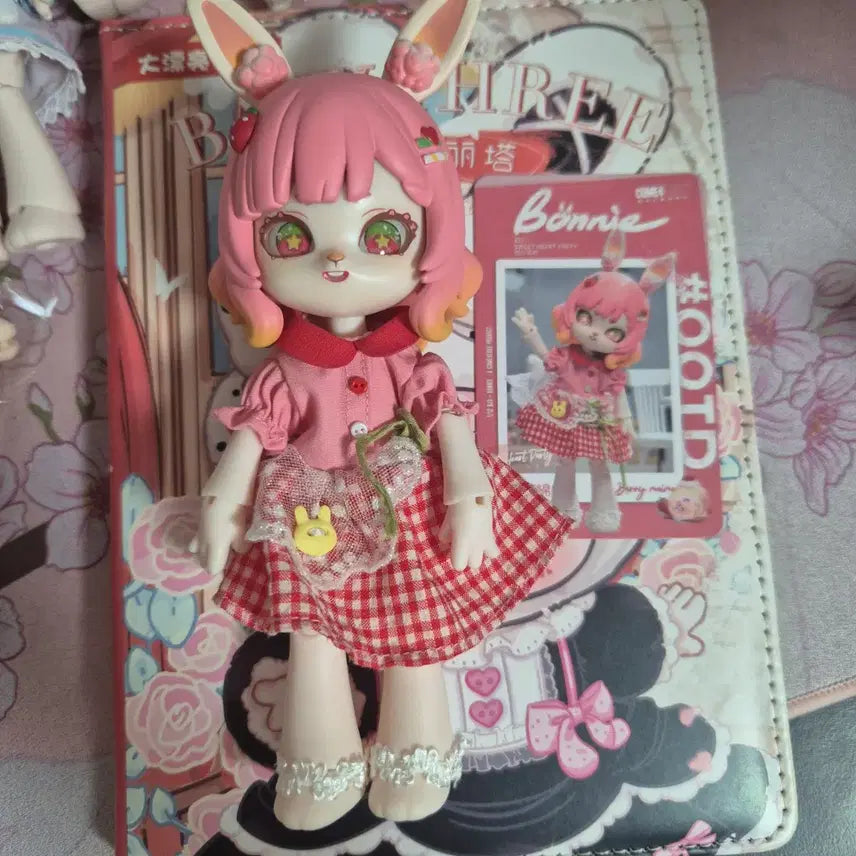 [BUNJANG] Boni Blind Box Season 2 Strawberry Rabbit 1/12 BJD Doll / 정품 보니 블라인드 박스 시즌2 (딸기토끼) 1/12 BJD