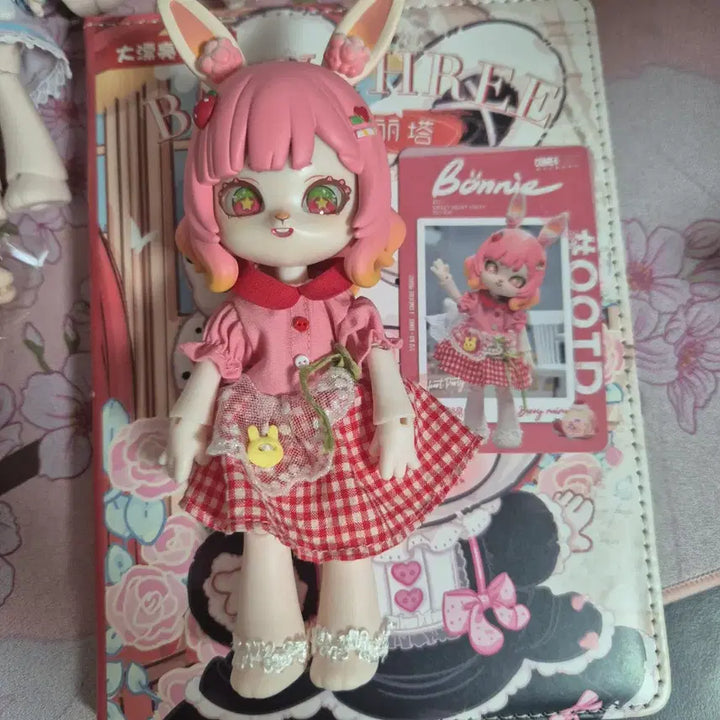 [BUNJANG] Boni Blind Box Season 2 Strawberry Rabbit 1/12 BJD Doll / 정품 보니 블라인드 박스 시즌2 (딸기토끼) 1/12 BJD