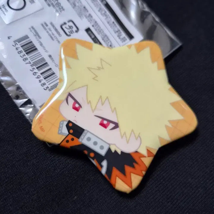 [BUNJANG] My Hero Academia Bakugo Star Can Badge / 나히아 바쿠고 별 캔뱃지 확정 굿즈
