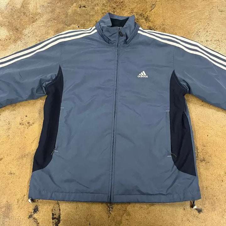 [BUNJANG] Adidas 3-Stripes Track Jacket Blue Jersey / [정품] 아디다스 삼선 트랙 자켓 블루 져지