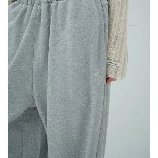[BUNJANG] Overdue Flair Two-Way Wide Sweatpants Free Size / 오버듀플레어 투웨이 와이드 스웻팬츠 프리사이즈