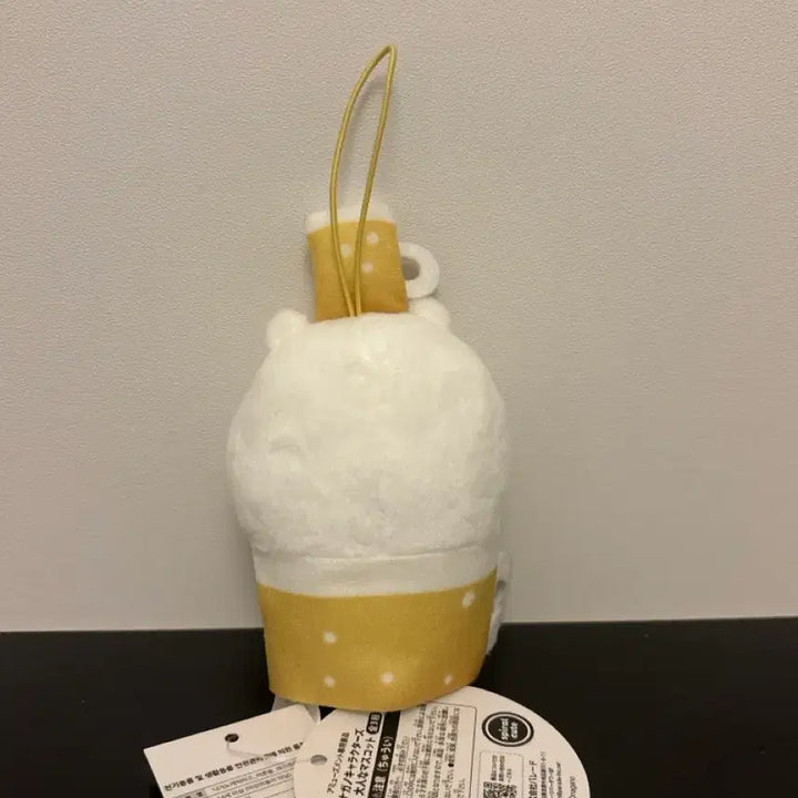 [BUNJANG] Nongdamgom Nagano Market Beer Plush Keychain / 농담곰 나가노마켓 맥주 인형 키링