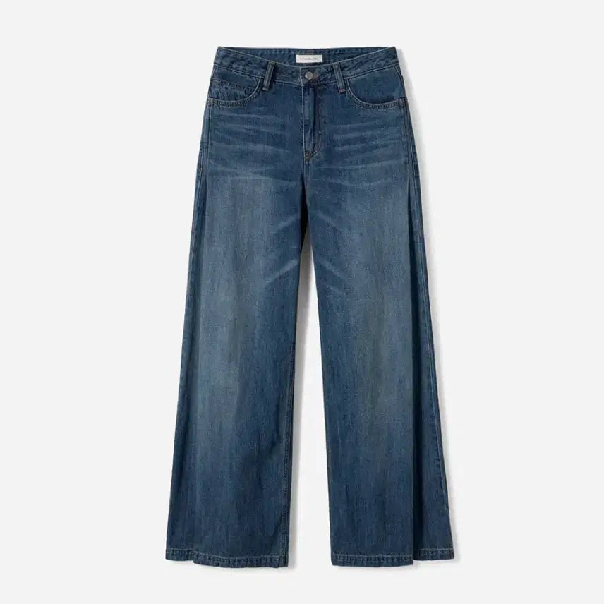 [BUNJANG] For You On Calf Side Tuck Denim Jeans / (새상품) 포유온 데님  청바지 Calf Side Tuck Denim