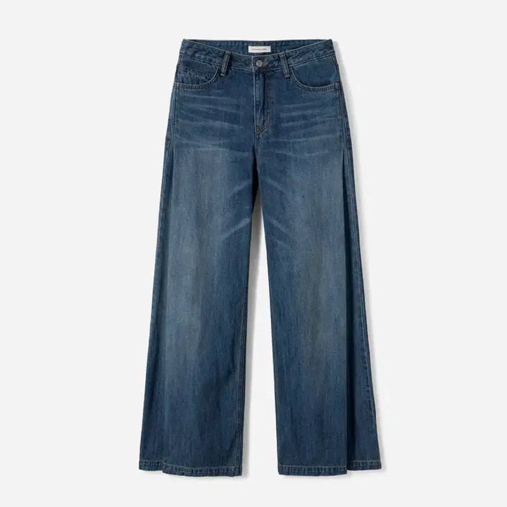 [BUNJANG] For You On Calf Side Tuck Denim Jeans / (새상품) 포유온 데님  청바지 Calf Side Tuck Denim