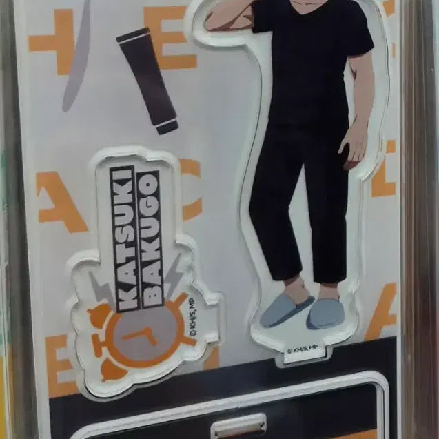 [BUNJANG] My Hero Academia Katsuki Bakugo Morning Routine Clear File &amp; Acrylic Stand Set (Limited Edition) / 나히아 모닝루틴 한정판 굿즈(클리어파일&amp;아크릴스텐드)